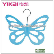 PP plastic butterfly scarf hanger with 12 holes factory in China